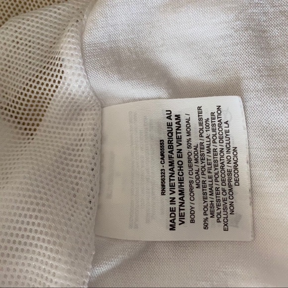 SACAI x NIKE sz S Tank Top White Volt Lace NIKELAB - Picture 13 of 14